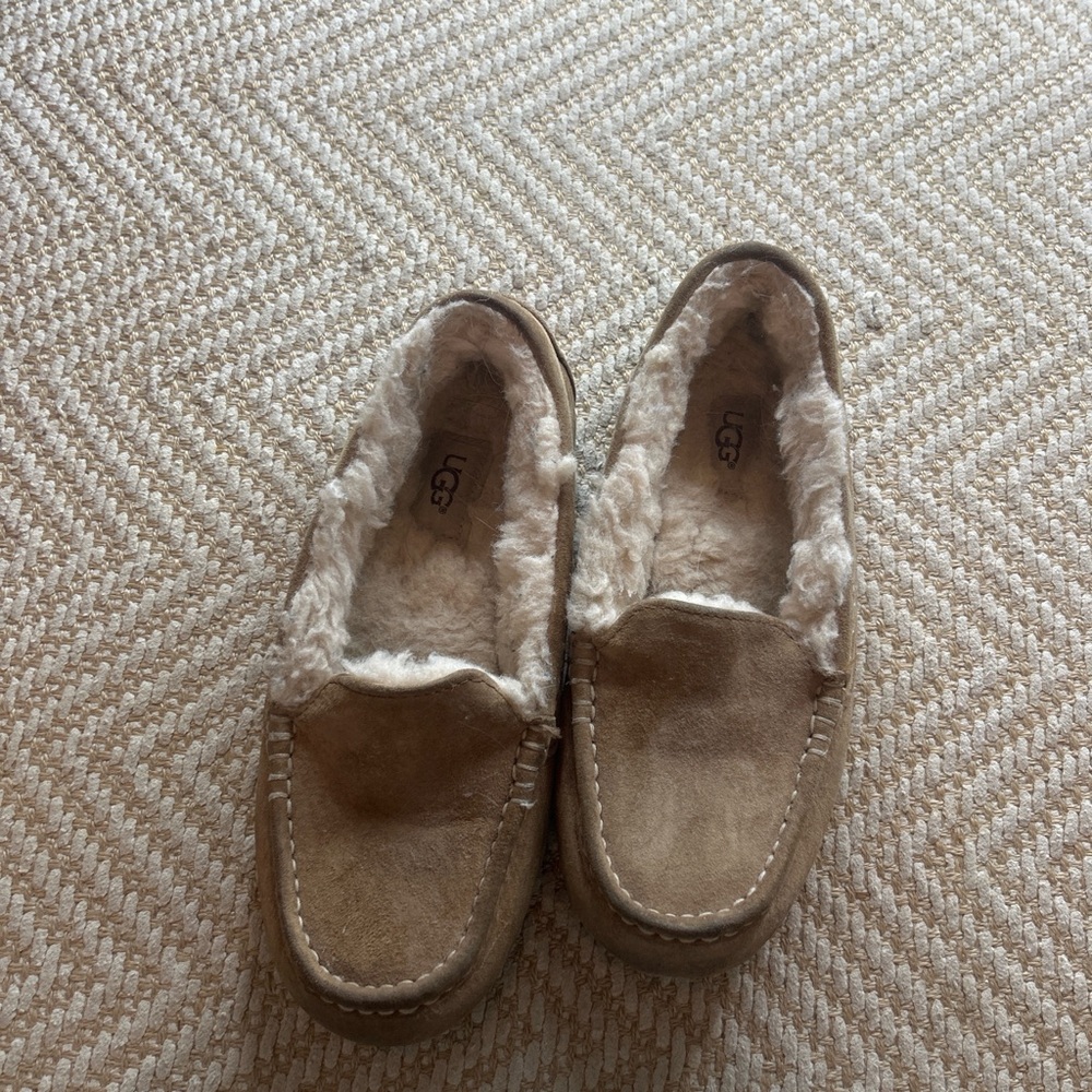 UGG Classic Tan Sheepskin Moccasins